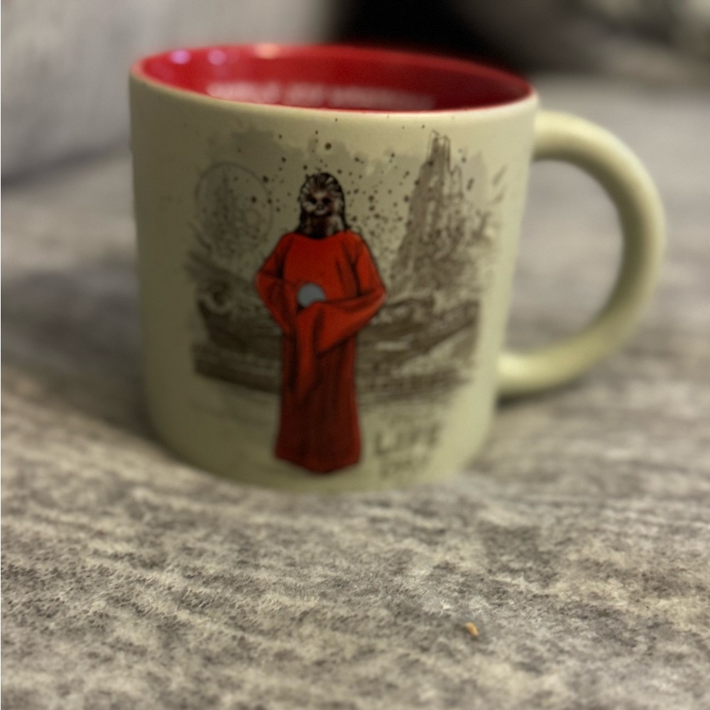 Starbucks Star Wars Chewbacca Life Day Mug Coffee Cup